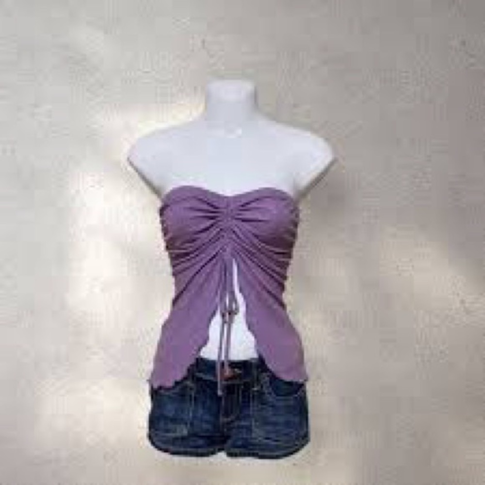 Urban Outfitters Lilac Strapless Camisole